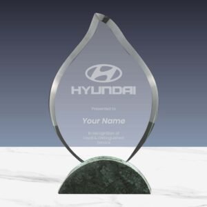 Personalized-Flame-Shaped-Crystal-Marble-Award