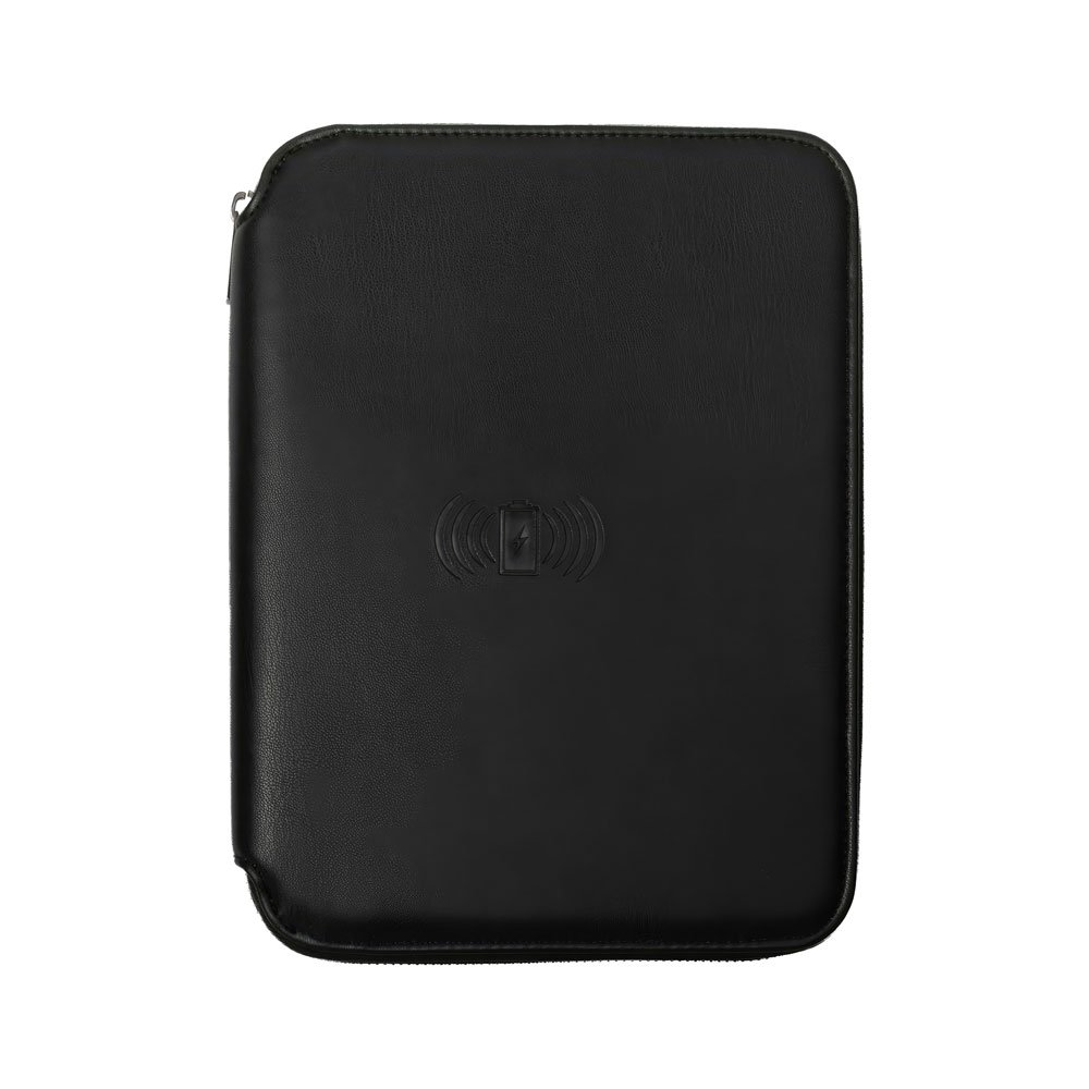 Organizer-with-Powerbank-Wireless-Charger-Phone-Stand-&-Zip-Enclosure